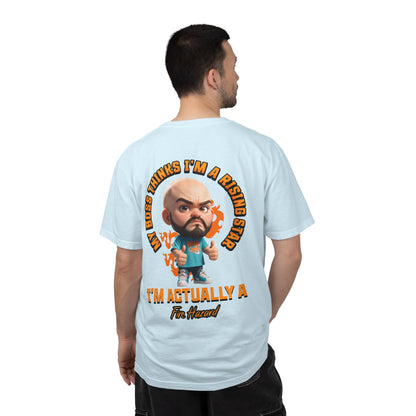 Corporate Damage™ - BPD - Funny Office Humor T-Shirt | My Boss Thinks I'm A Rising Star I'm Actually A Fire Hazard Graphic Tee | Sarcastic Workplace Joke Shirt
