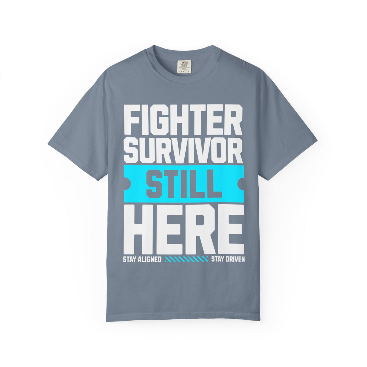 FPD - Fighter Survivor Still Here | Inspirational Mental Health Long Sleeve Shirt & Empowerment Apparel