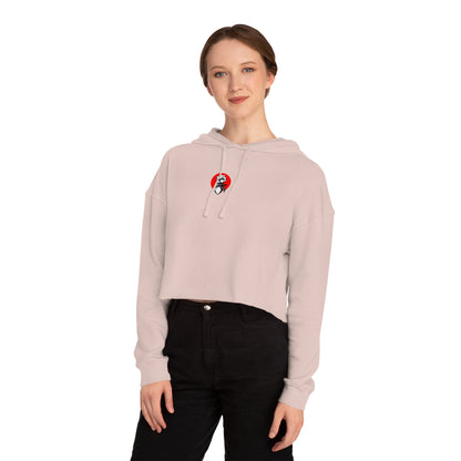 Fighter Survivor Still Here Cropped Hoodie – Women’s Mental Health Awareness Sweatshirt