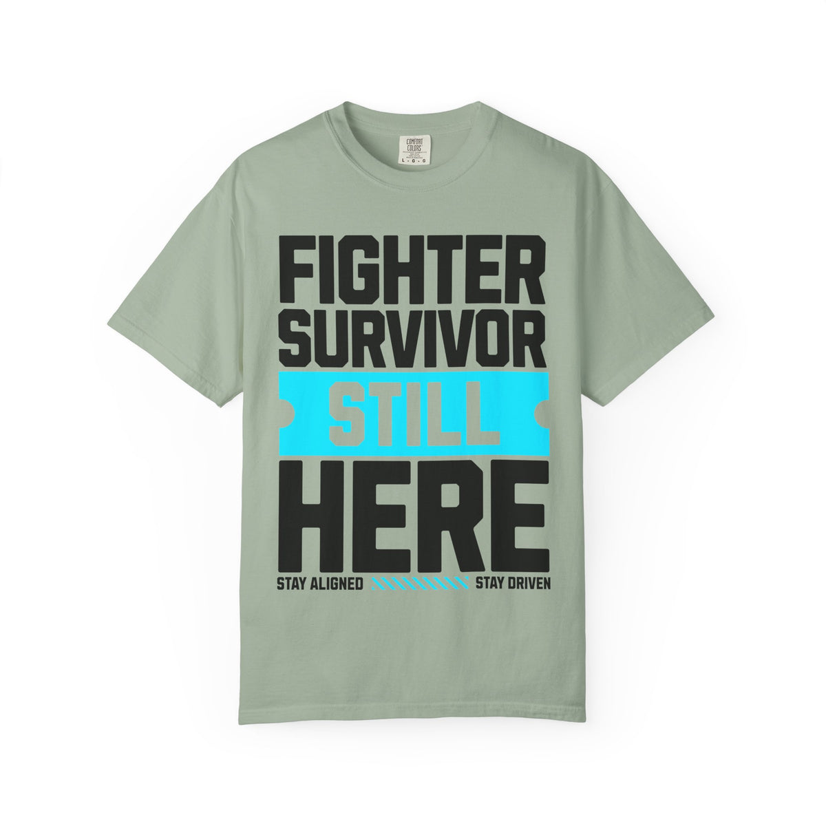 FPD - Fighter Survivor Still Here | Inspirational Mental Health Long Sleeve Shirt & Empowerment Apparel