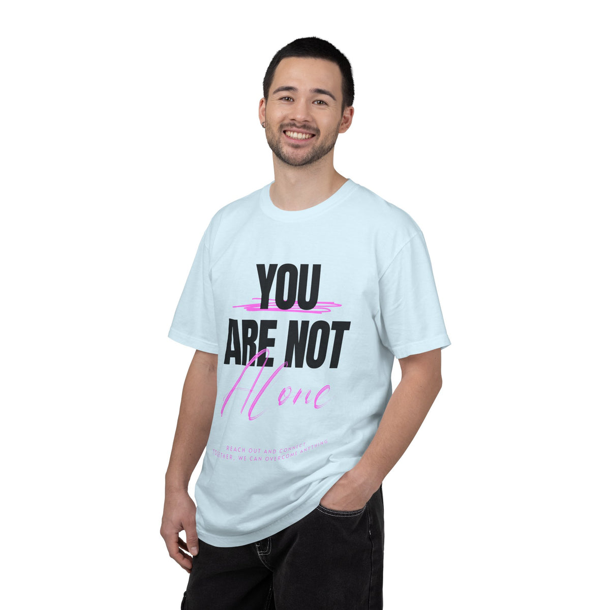 FPD - You Are Not Alone Mental Health Support Shirt | Inspirational Awareness Apparel & Overcomer Tee