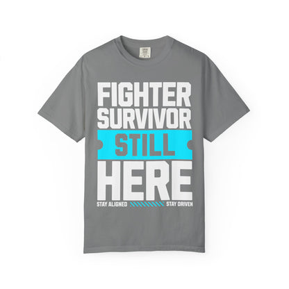 FPD - Fighter Survivor Still Here | Inspirational Mental Health Long Sleeve Shirt & Empowerment Apparel