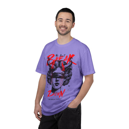 FPD - Break Down To Breakthrough Grunge Tee | Mental Health Resilience & Alternative Apparel