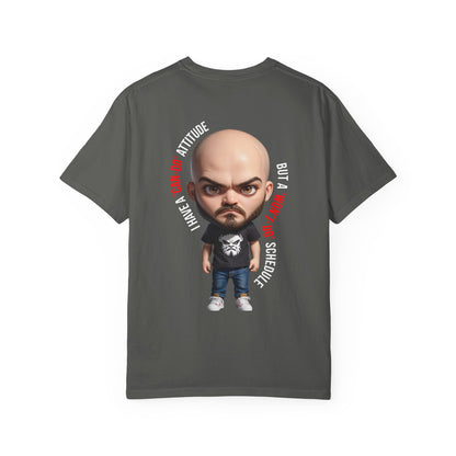 Corporate Damage™ - BPD - Funny Office Humor T-Shirt | Can-Do Attitude Won't-Do Schedule Graphic Tee | Sarcastic Workplace Procrastination Shirt