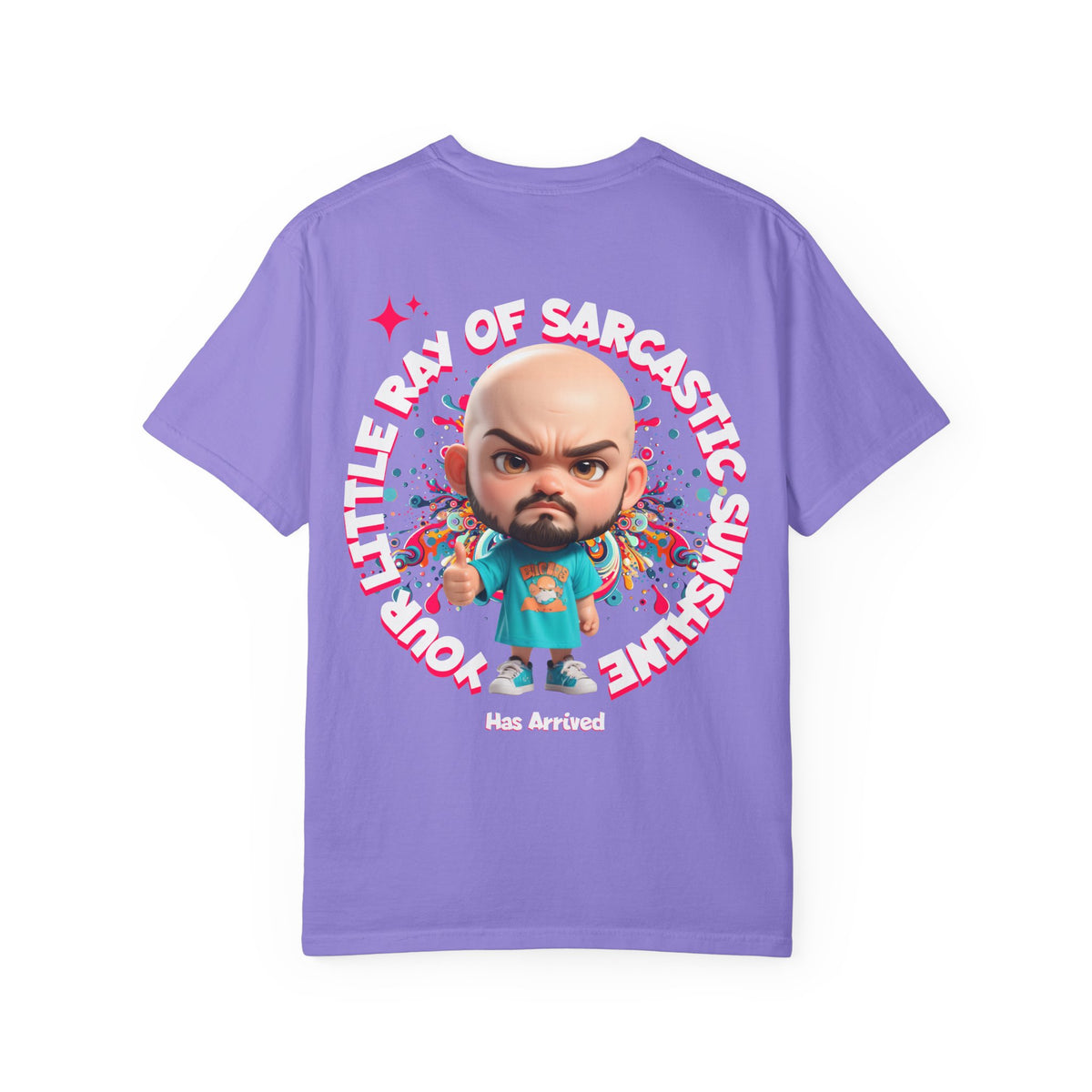 Corporate Damage™ - BPD - Funny Office Humor T-Shirt | Your Little Ray Of Sarcastic Sunshine Has Arrived Graphic Tee | Snarky Workplace Joke Shirt
