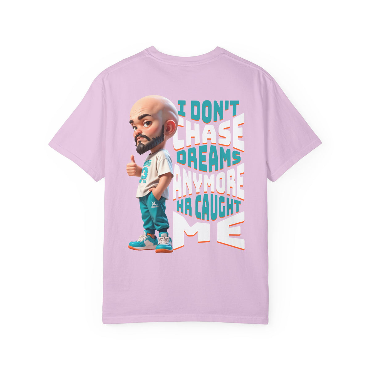 Corporate Damage™ - BPD - Funny Office Humor T-Shirt | I Don't Chase Dreams Anymore HR Caught Me Graphic Tee | Sarcastic Workplace Joke Shirt