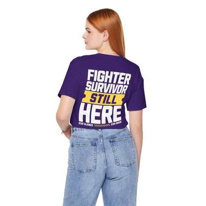 Combattant Survivant Toujours Là - T-shirt Unisexe