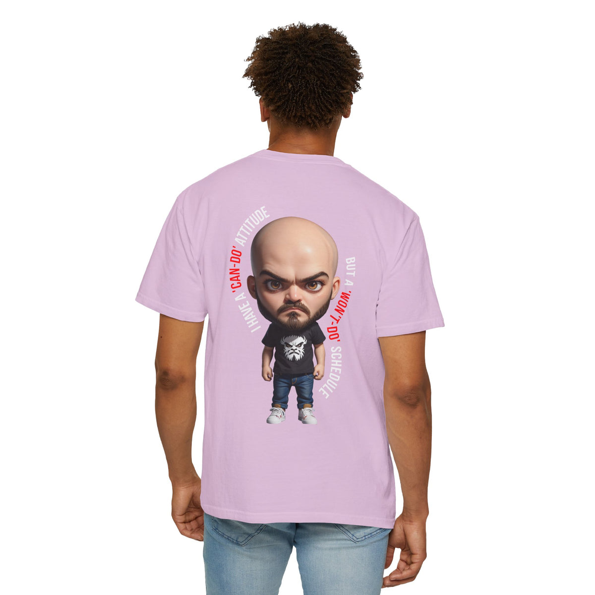 Corporate Damage™ - BPD - Funny Office Humor T-Shirt | Can-Do Attitude Won't-Do Schedule Graphic Tee | Sarcastic Workplace Procrastination Shirt