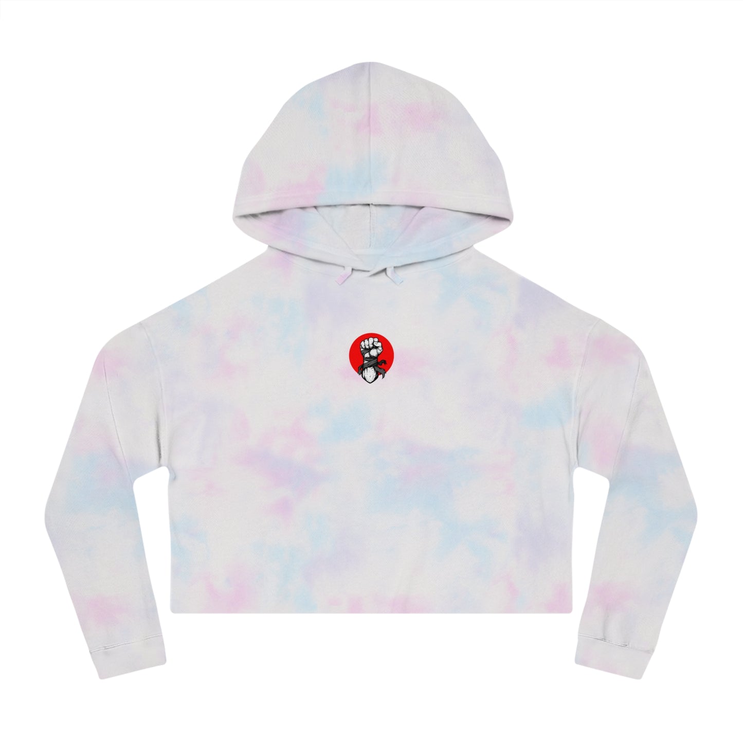 Fighter Survivor Still Here Cropped Hoodie – Women’s Mental Health Awareness Sweatshirt