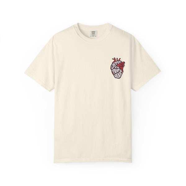 FPD - Listen to Your Heart Anatomical Grunge Tee | Mental Health Support & Self-Love Shirt