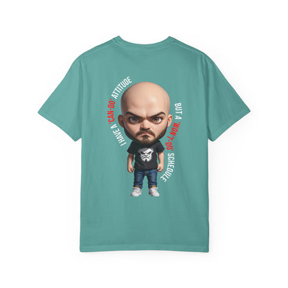 Corporate Damage™ - BPD - Funny Office Humor T-Shirt | Can-Do Attitude Won't-Do Schedule Graphic Tee | Sarcastic Workplace Procrastination Shirt