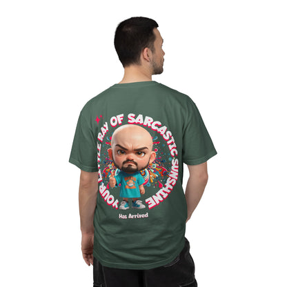 Corporate Damage™ - BPD - Funny Office Humor T-Shirt | Your Little Ray Of Sarcastic Sunshine Has Arrived Graphic Tee | Snarky Workplace Joke Shirt
