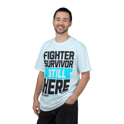 FPD - Fighter Survivor Still Here | Inspirational Mental Health Long Sleeve Shirt & Empowerment Apparel