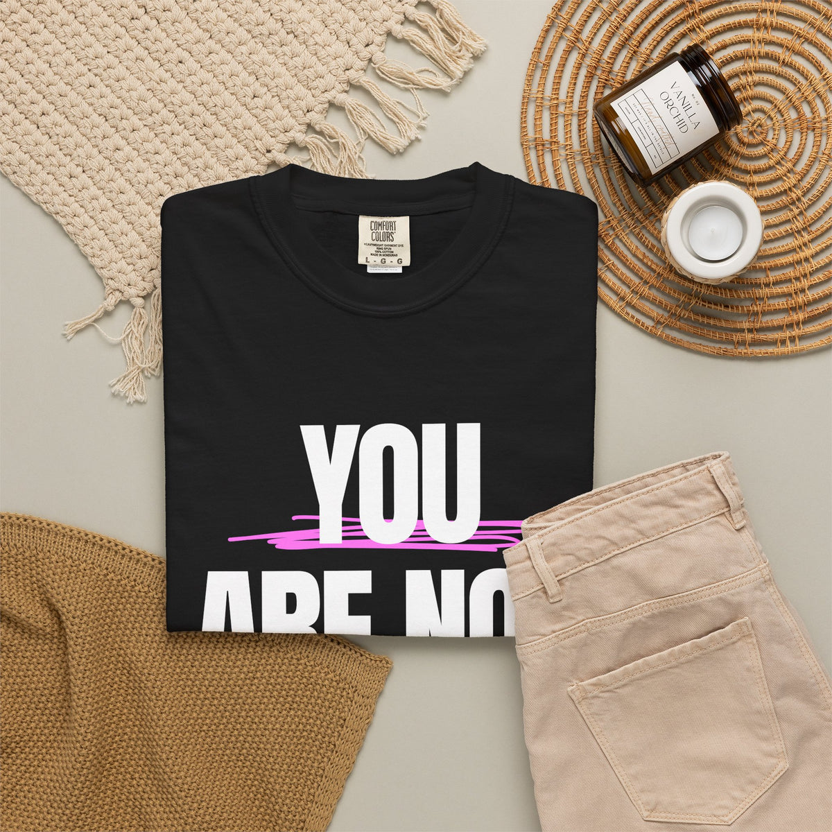 FPD - You Are Not Alone Mental Health Support Shirt | Inspirational Awareness Apparel & Overcomer Tee