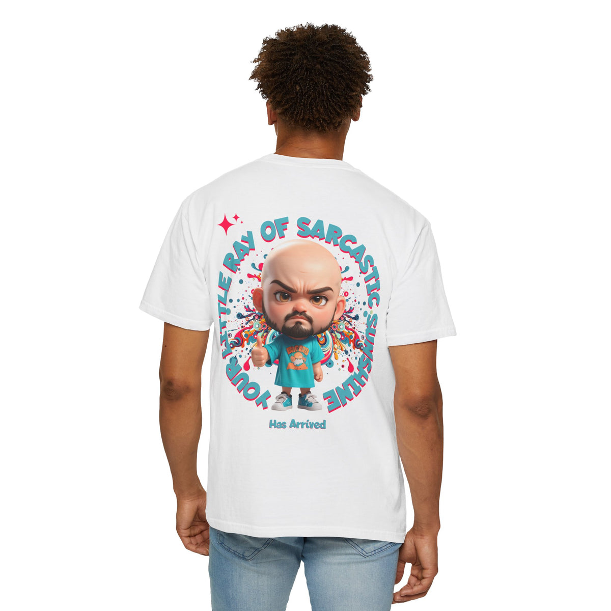 Corporate Damage™ - BPD - Funny Office Humor T-Shirt | Your Little Ray Of Sarcastic Sunshine Has Arrived Graphic Tee | Snarky Workplace Joke Shirt