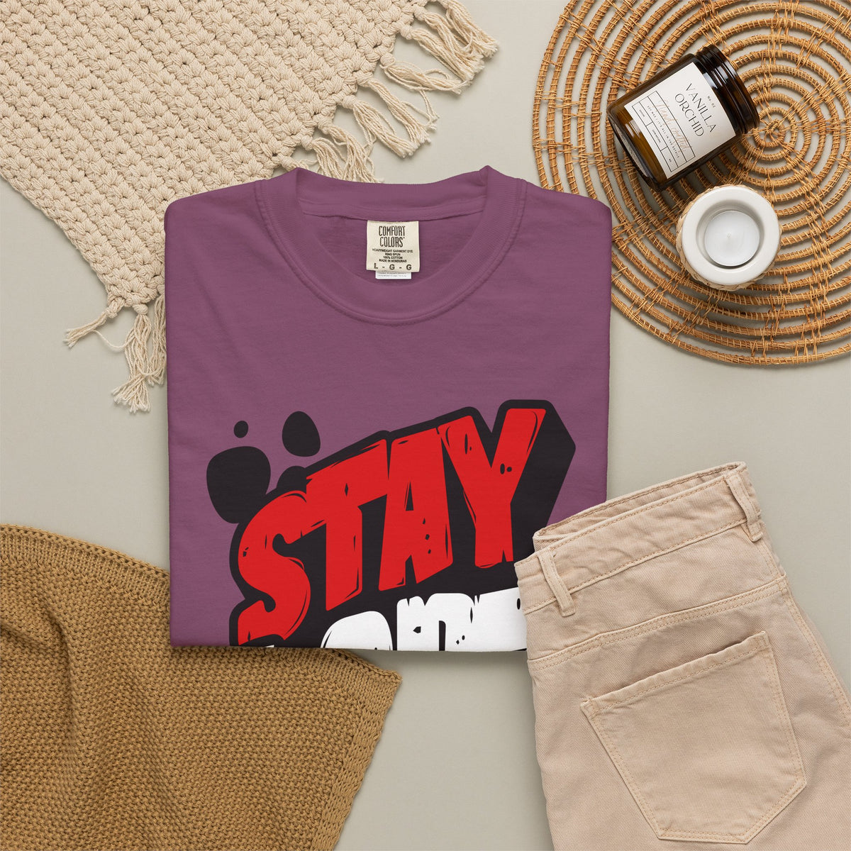 FPD - Stay Hopeful Bold Typography Tee | Inspirational Mental Health Support & Streetwear Shirt