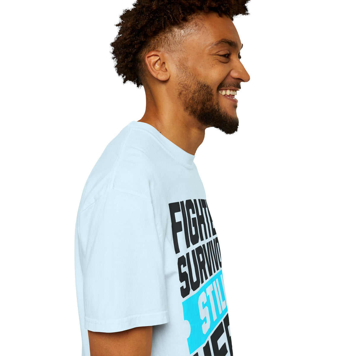 FPD - Fighter Survivor Still Here | Inspirational Mental Health Long Sleeve Shirt & Empowerment Apparel