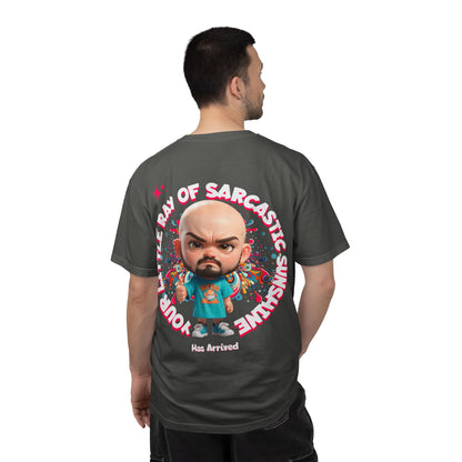 Corporate Damage™ - BPD - Funny Office Humor T-Shirt | Your Little Ray Of Sarcastic Sunshine Has Arrived Graphic Tee | Snarky Workplace Joke Shirt