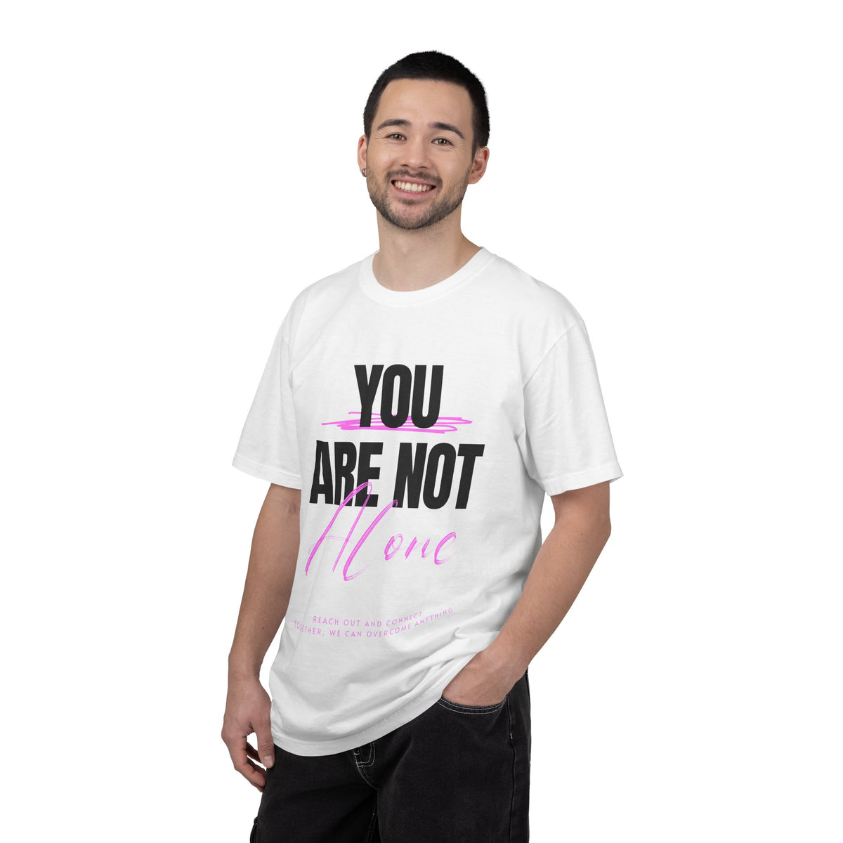 FPD - You Are Not Alone Mental Health Support Shirt | Inspirational Awareness Apparel & Overcomer Tee
