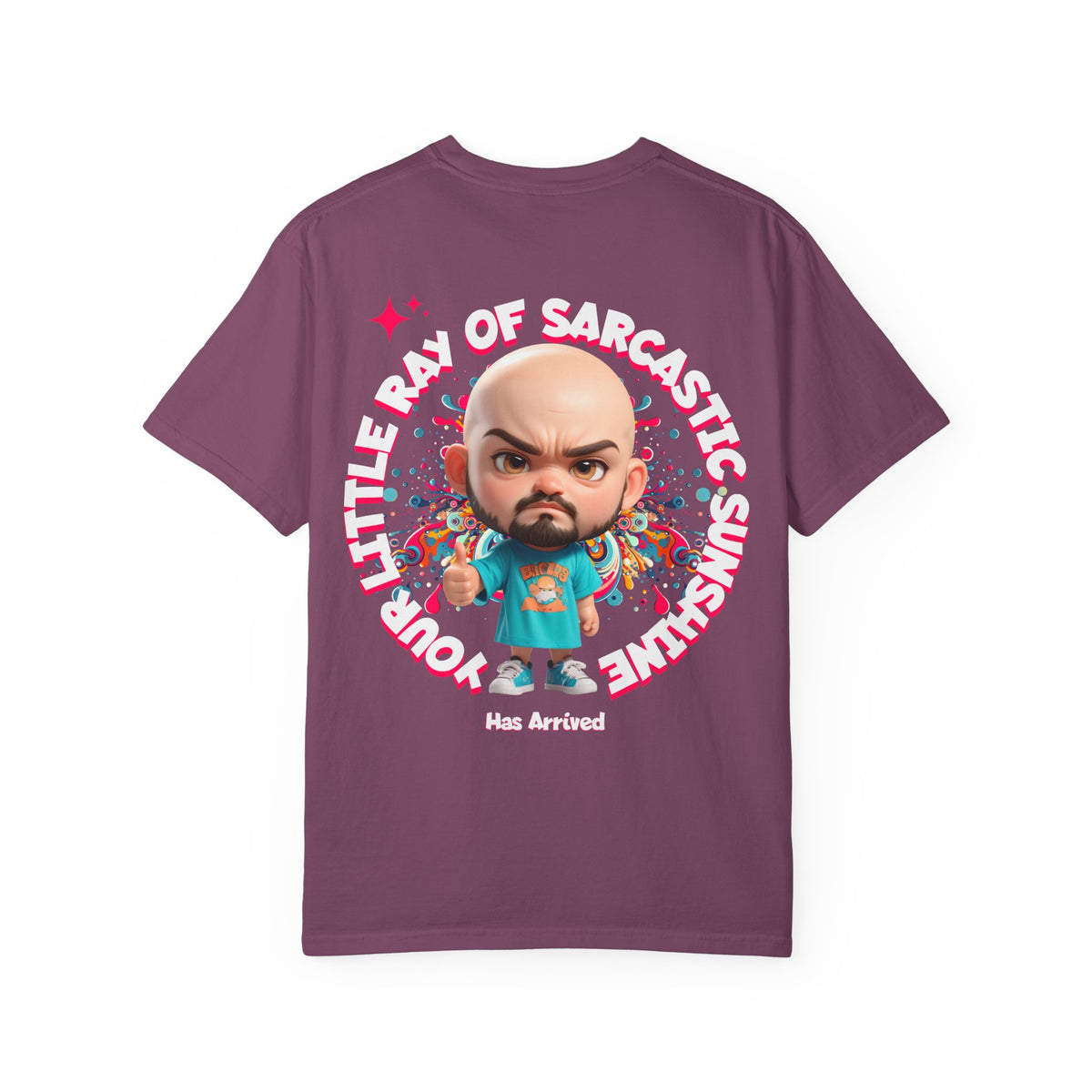 Corporate Damage™ - BPD - Funny Office Humor T-Shirt | Your Little Ray Of Sarcastic Sunshine Has Arrived Graphic Tee | Snarky Workplace Joke Shirt