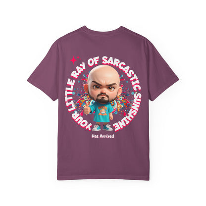 Corporate Damage™ - BPD - Funny Office Humor T-Shirt | Your Little Ray Of Sarcastic Sunshine Has Arrived Graphic Tee | Snarky Workplace Joke Shirt