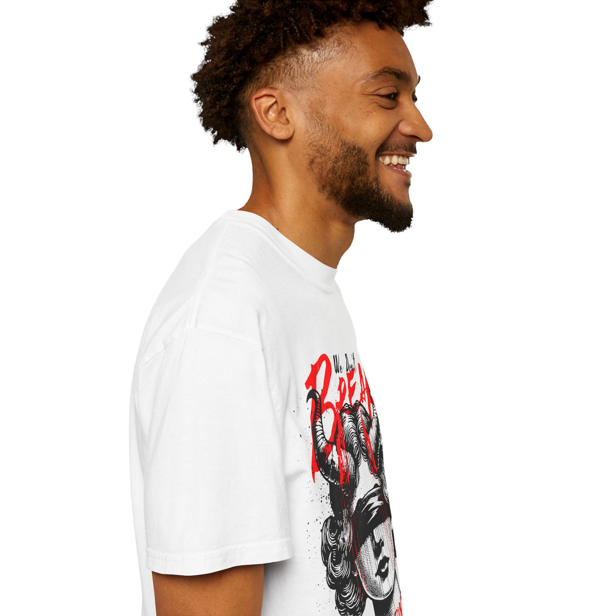 FPD - Break Down To Breakthrough Grunge Tee | Mental Health Resilience & Alternative Apparel
