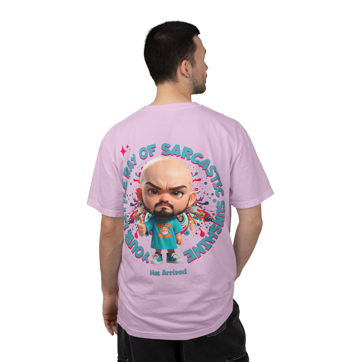 Corporate Damage™ - BPD - Funny Office Humor T-Shirt | Your Little Ray Of Sarcastic Sunshine Has Arrived Graphic Tee | Snarky Workplace Joke Shirt