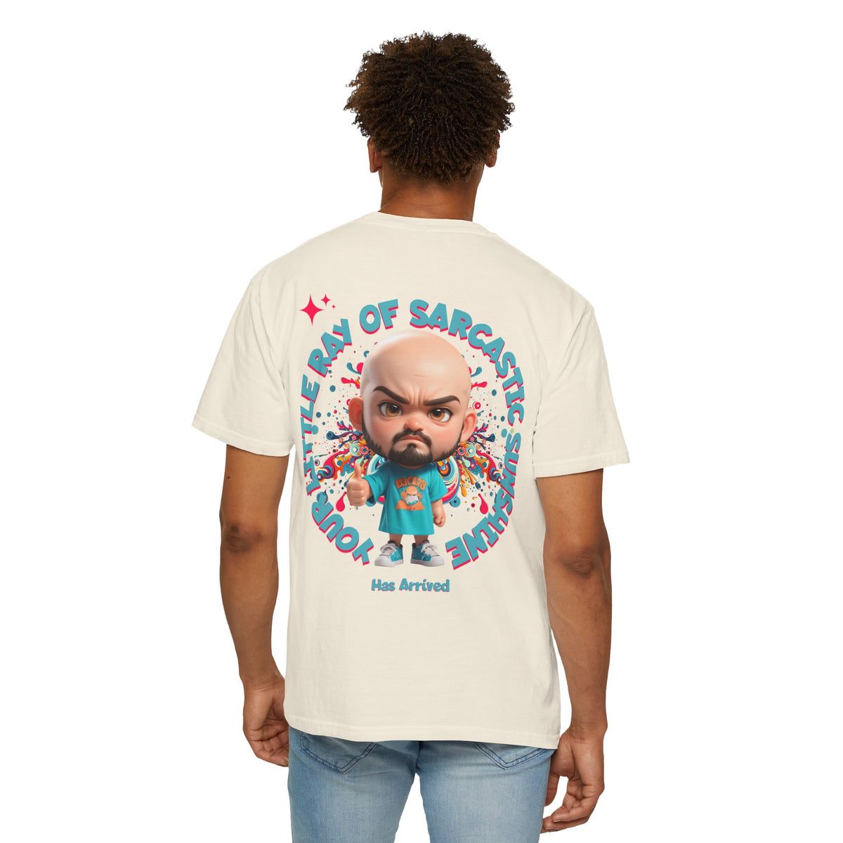 Corporate Damage™ - BPD - Funny Office Humor T-Shirt | Your Little Ray Of Sarcastic Sunshine Has Arrived Graphic Tee | Snarky Workplace Joke Shirt