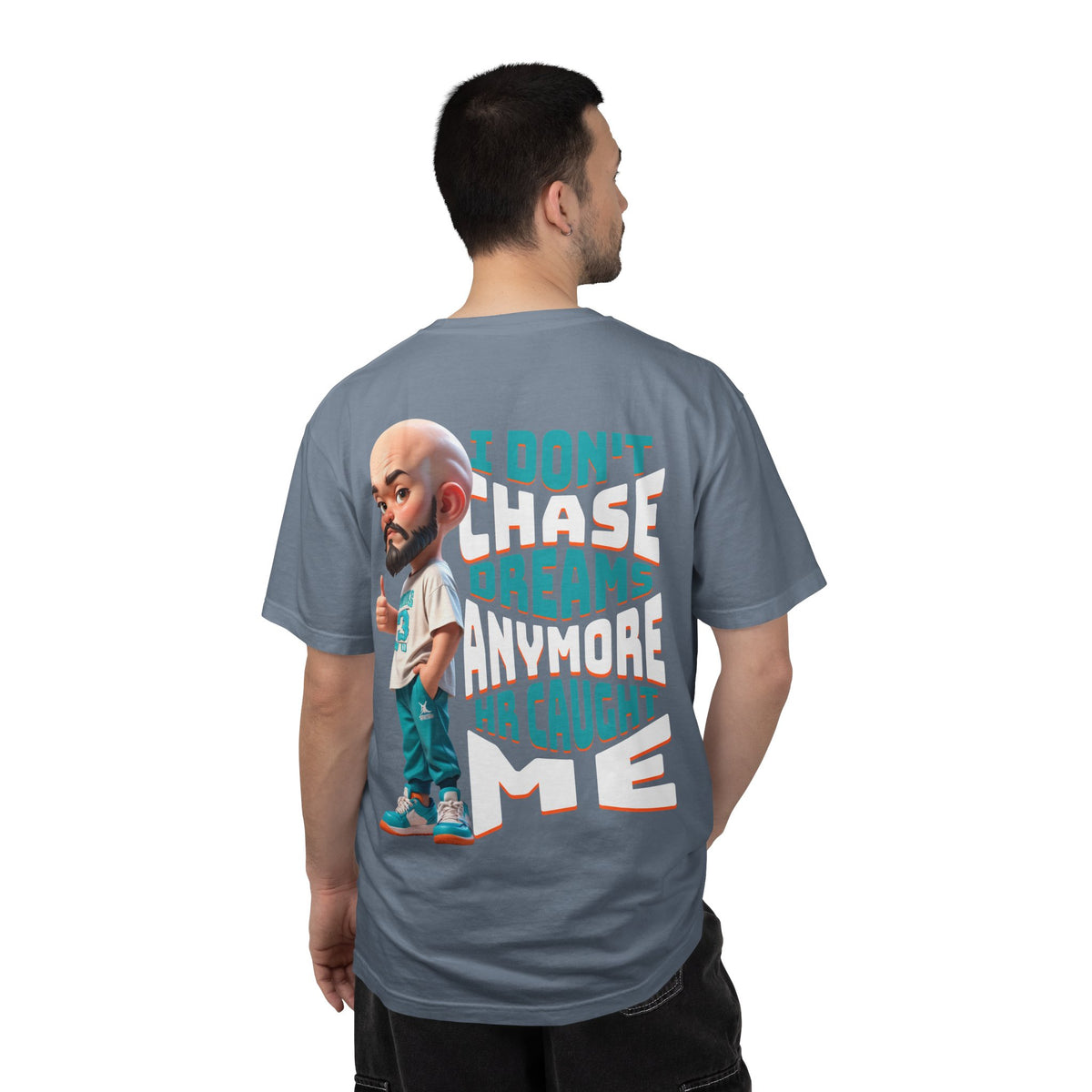 Corporate Damage™ - BPD - Funny Office Humor T-Shirt | I Don't Chase Dreams Anymore HR Caught Me Graphic Tee | Sarcastic Workplace Joke Shirt