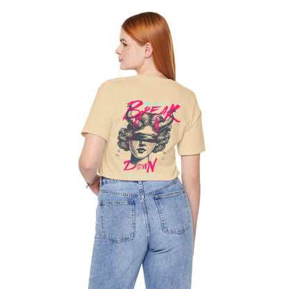 F&BPD - Unisex T-shirt - We Don’t Break Down, We Breakthrough Tee – Resilience Anthem Shirt