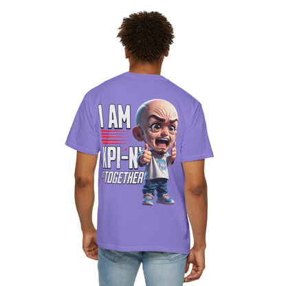 Corporate Damage™ - BPD - Funny Office Humor T-Shirt | I Am KPI-N' It Together Graphic Tee | Sarcastic Corporate Performance Metric Shirt