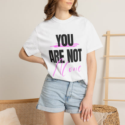 FPD - You Are Not Alone Mental Health Support Shirt | Inspirational Awareness Apparel & Overcomer Tee