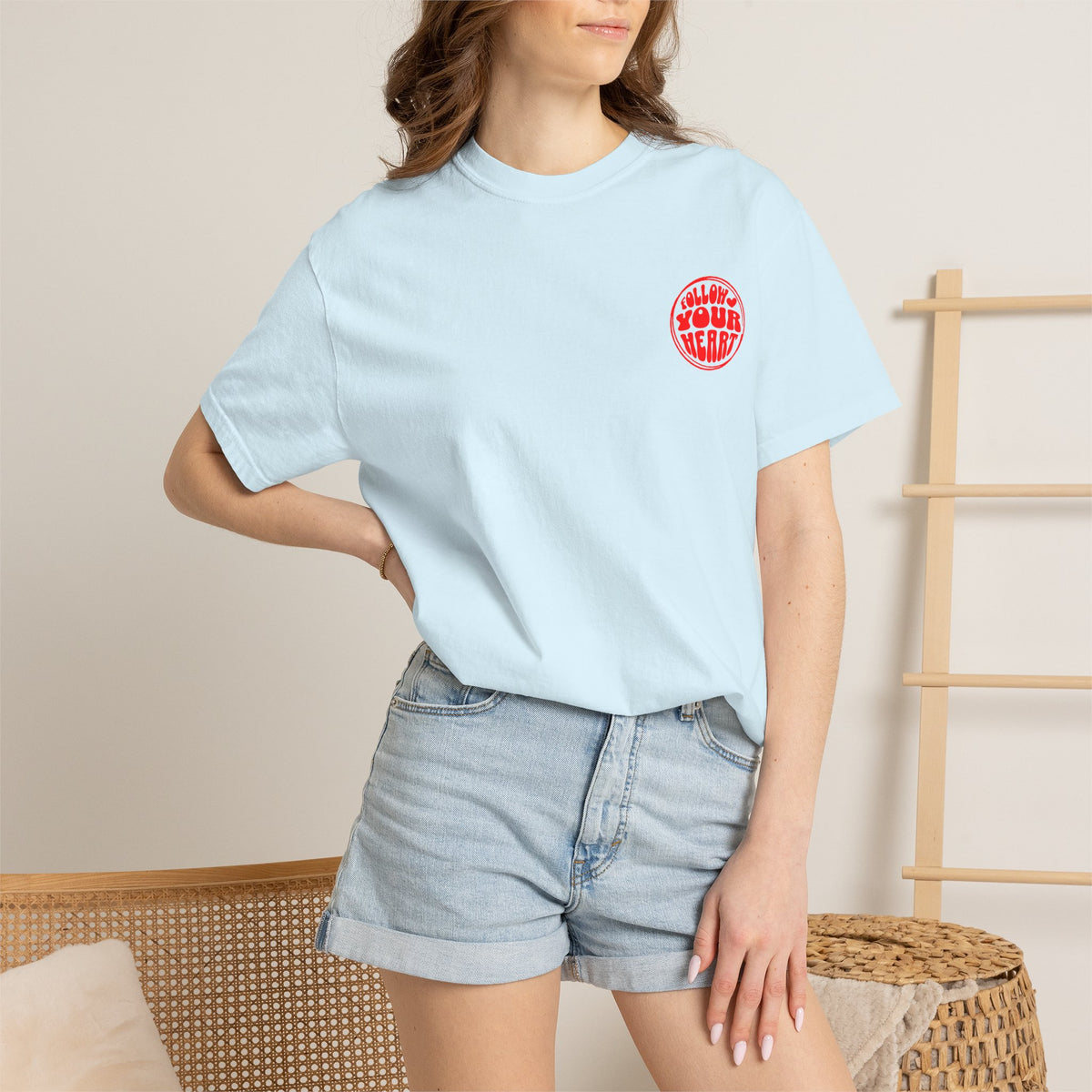 FPD - Follow Your Heart Retro Groove | Inspirational Mental Health & Self-Love Shirt