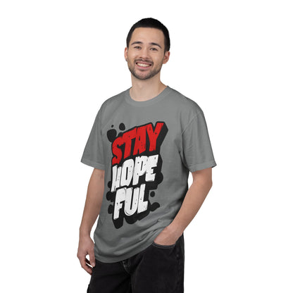 FPD - Stay Hopeful Bold Typography Tee | Inspirational Mental Health Support & Streetwear Shirt