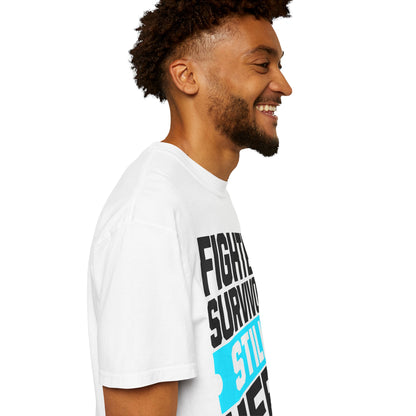 FPD - Fighter Survivor Still Here | Inspirational Mental Health Long Sleeve Shirt & Empowerment Apparel