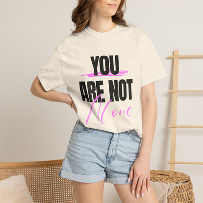 FPD - You Are Not Alone Mental Health Support Shirt | Inspirational Awareness Apparel & Overcomer Tee