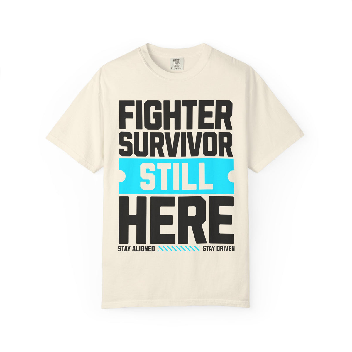 FPD - Fighter Survivor Still Here | Inspirational Mental Health Long Sleeve Shirt & Empowerment Apparel