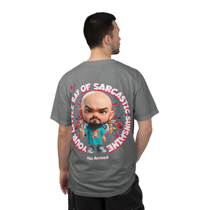 Corporate Damage™ - BPD - Funny Office Humor T-Shirt | Your Little Ray Of Sarcastic Sunshine Has Arrived Graphic Tee | Snarky Workplace Joke Shirt