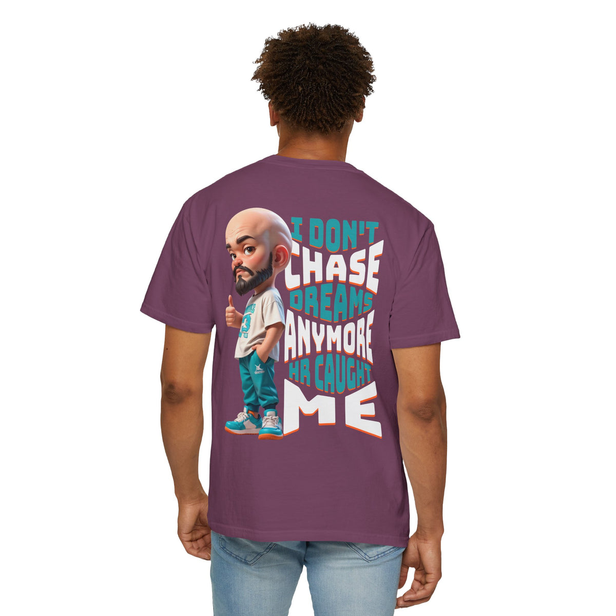 Corporate Damage™ - BPD - Funny Office Humor T-Shirt | I Don't Chase Dreams Anymore HR Caught Me Graphic Tee | Sarcastic Workplace Joke Shirt