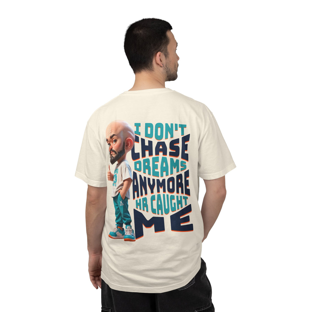 Corporate Damage™ - BPD - Funny Office Humor T-Shirt | I Don't Chase Dreams Anymore HR Caught Me Graphic Tee | Sarcastic Workplace Joke Shirt