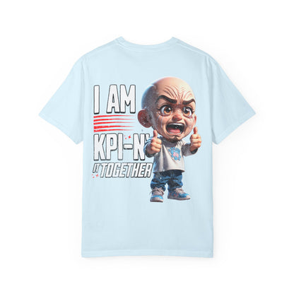 Corporate Damage™ - BPD - Funny Office Humor T-Shirt | I Am KPI-N' It Together Graphic Tee | Sarcastic Corporate Performance Metric Shirt