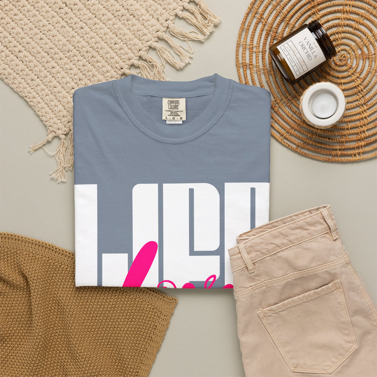 FPD - Life Love Hope Inspirational Quote Tee | Mental Health Support & Positive Affirmation Shirt