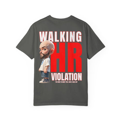 Corporate Damage™ - BPD - Funny Office Humor T-Shirt | Walking HR Violation Bold Red Typography Graphic Tee | Sarcastic Workplace Joke Shirt