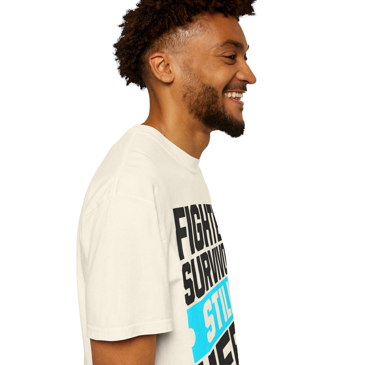 FPD - Fighter Survivor Still Here | Inspirational Mental Health Long Sleeve Shirt & Empowerment Apparel