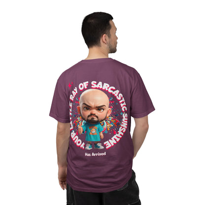 Corporate Damage™ - BPD - Funny Office Humor T-Shirt | Your Little Ray Of Sarcastic Sunshine Has Arrived Graphic Tee | Snarky Workplace Joke Shirt