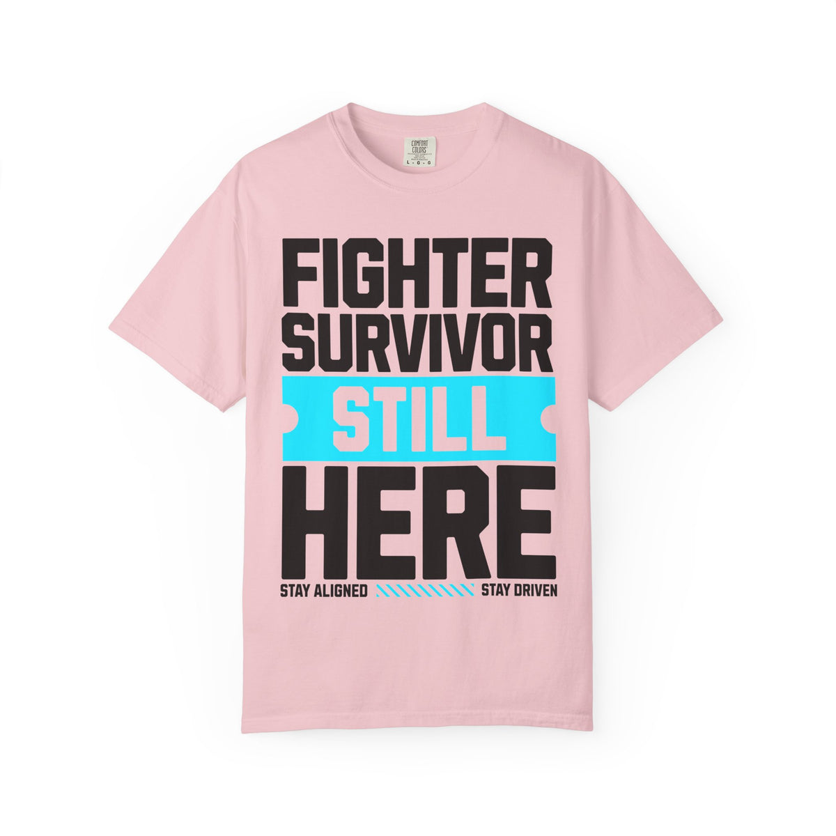 FPD - Fighter Survivor Still Here | Inspirational Mental Health Long Sleeve Shirt & Empowerment Apparel