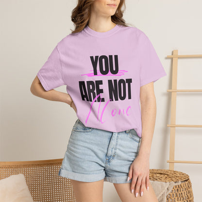 FPD - You Are Not Alone Mental Health Support Shirt | Inspirational Awareness Apparel & Overcomer Tee