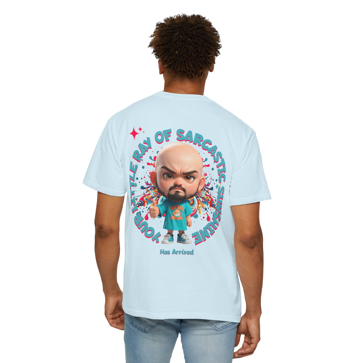 Corporate Damage™ - BPD - Funny Office Humor T-Shirt | Your Little Ray Of Sarcastic Sunshine Has Arrived Graphic Tee | Snarky Workplace Joke Shirt
