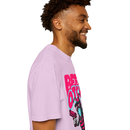 FPD - Bee-Otch Streetwear Graphic Tee – Funny Gangster Bee Unisex Heavyweight Cotton T-Shirt, Trendy Humorous Urban Apparel
