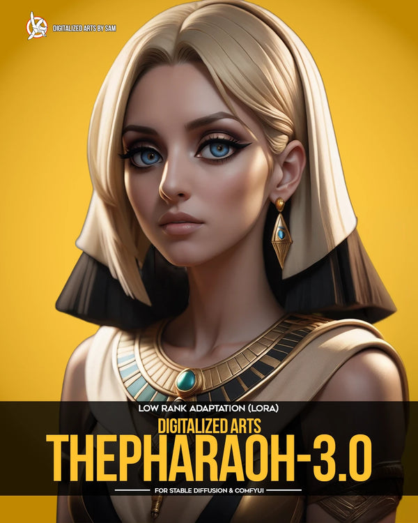 Digitalized Arts Pharaoh - Professional Ancient Egyptian Royal Aesthetic LoRA Pack